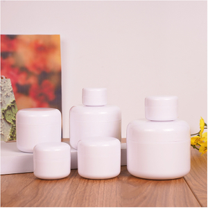 5g 10g 20g 30g Small Capacity White Double Layer Pp Cream Jars