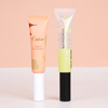 Huaxin OEM ODM 10ml 15ml small cosmetic packaging tube for lip gloss mascara eyeliner liquid makeup packaging soft tube