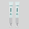 Oem Private Customized Logo Aluminum Plastic Tube Vibration Massage Electric Eye Cream Tube With Metal Applicator