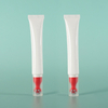 25g Pe Plastic Cosmetic Tube Glossy White Cream Tube Eye Cream Squeeze Tube With Roller