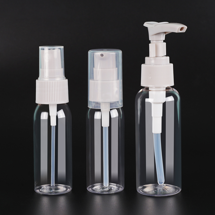 Plastic PET Clear Bottles with Fine Mist Spray