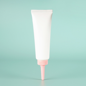 Cosmetic BB Cream Lotion Tube With Sponge Flocking Applicator Head