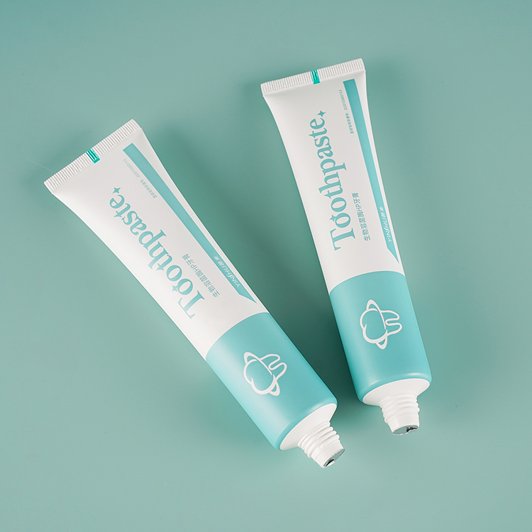 Eco Friendly Plastic Cosmetic Toothpaste Tube Packaging