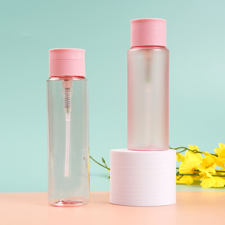 Wholesale Customized PET Discharge Makeup Bottle for Packaging