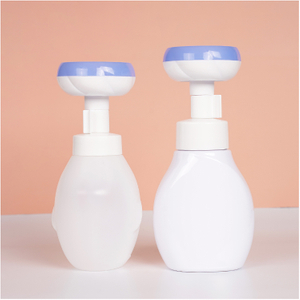 Customized Flower Mousse Pet Bottle for Cosmetic