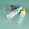 Hot Selling Pet Plastic Body Facial Oil Bottle Skin Care Serum Bottle 10ml 15ml 20ml Dropper Bottle Pipette