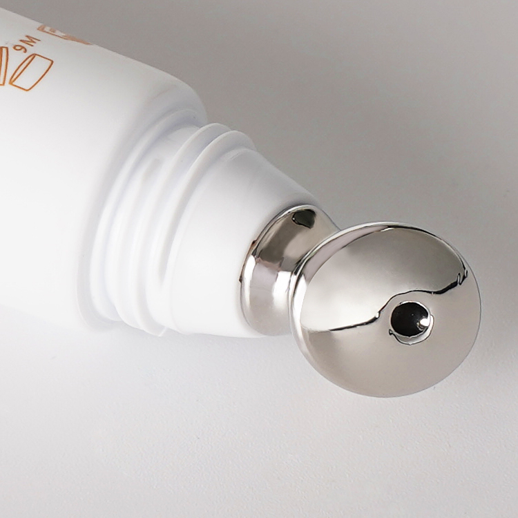 Eye Cream With Massage Applicator Zinc Alloy Silver Lids