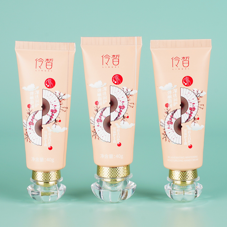 Packaging Tubes Plastic Hand Cream Facial Cleanser Tube