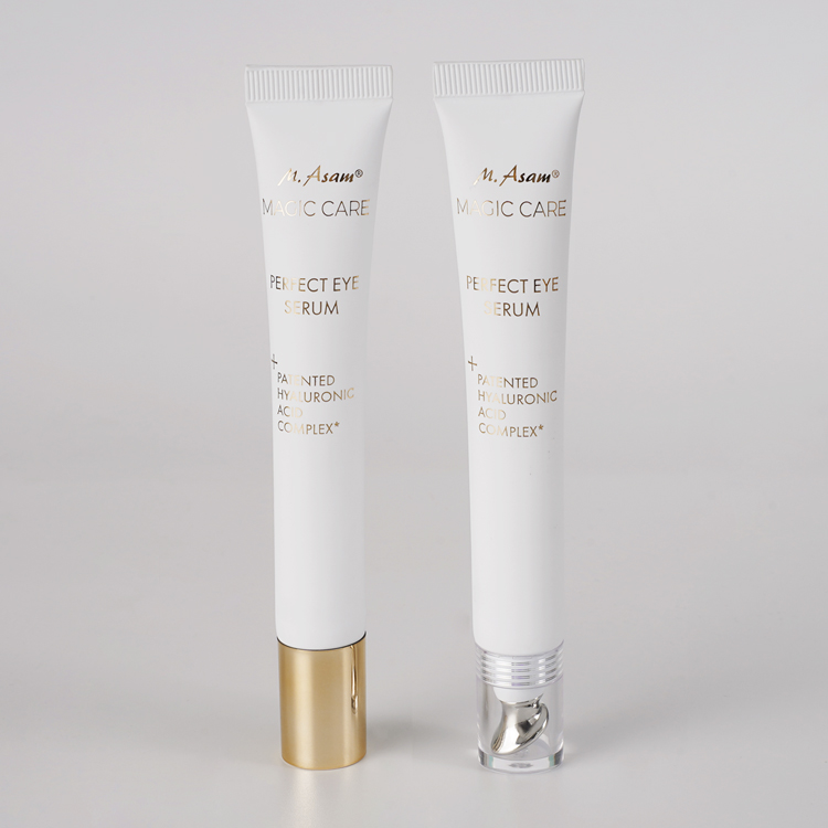 Eye Cream With Massage Applicator Zinc Alloy Silver Lids