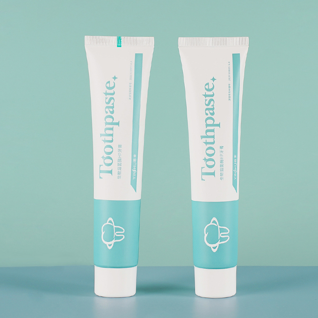 Eco Friendly Plastic Cosmetic Toothpaste Tube Packaging