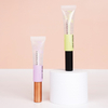 Huaxin OEM ODM 10ml 15ml small cosmetic packaging tube for lip gloss mascara eyeliner liquid makeup packaging soft tube