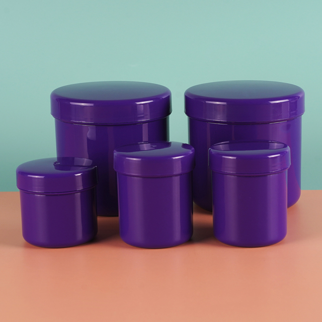 Round PP Cover Plastic Comestic Jar for Eye Cream