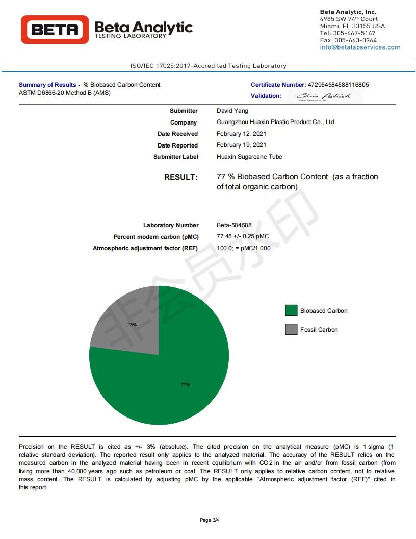 Environmental protection material detection