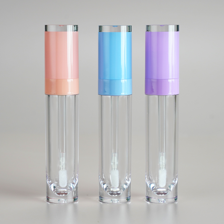 Private Label Lip Gloss Tube And Packaging Lip Gloss Tube With Wand