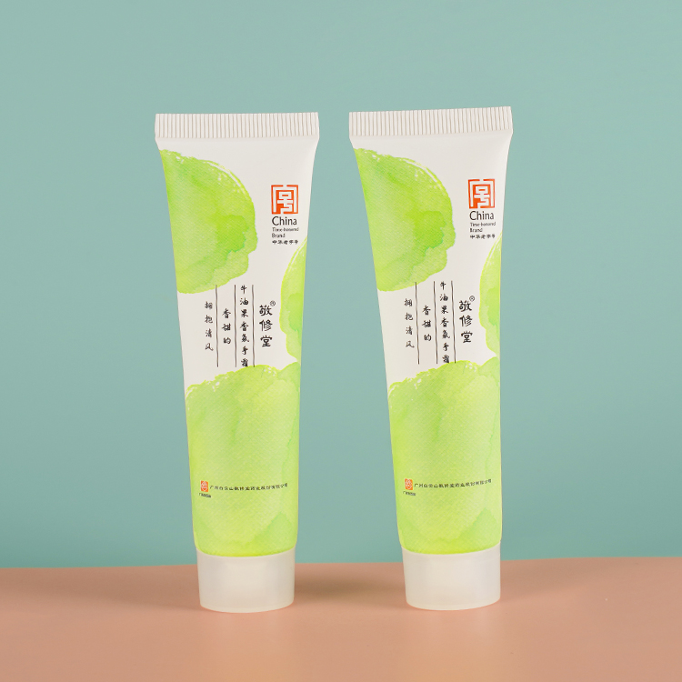 Plastic Squeeze Lotion Cosmetic Packaging Hand Cream Tube