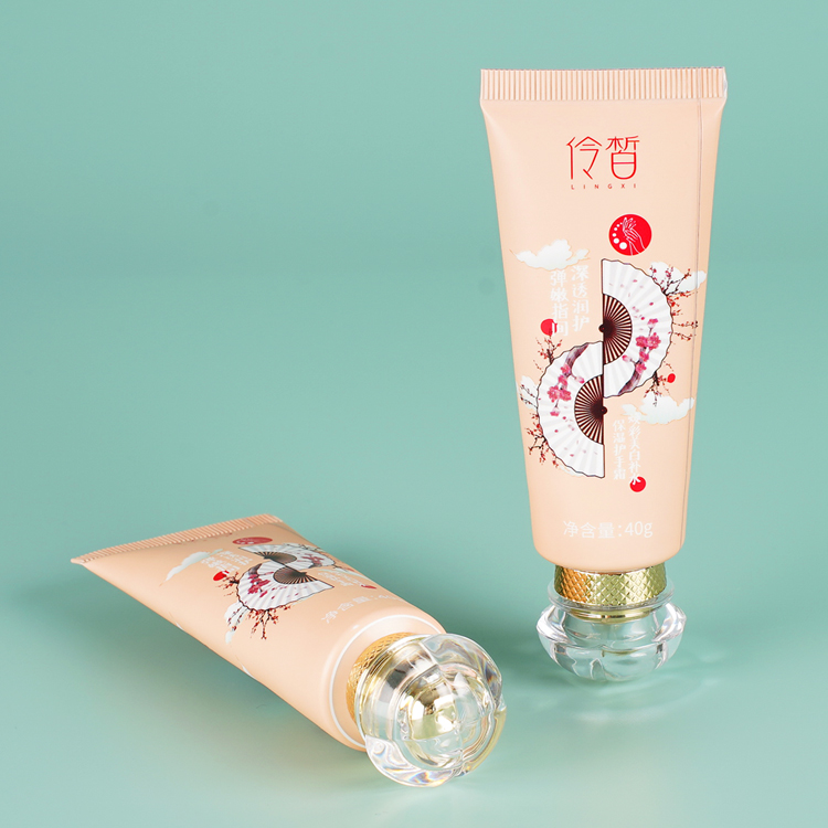 Packaging Tubes Plastic Hand Cream Facial Cleanser Tube