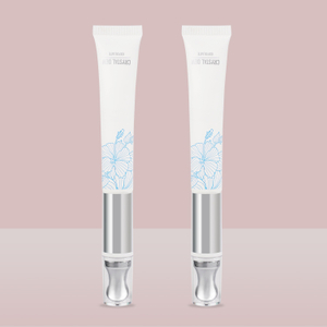 15ml 20ml 30ml Hot Sale Cosmetic Packaging Plastic Essence Skin Care Cream Tube Eye Cream Tube With Zinc Alloy Massage Head