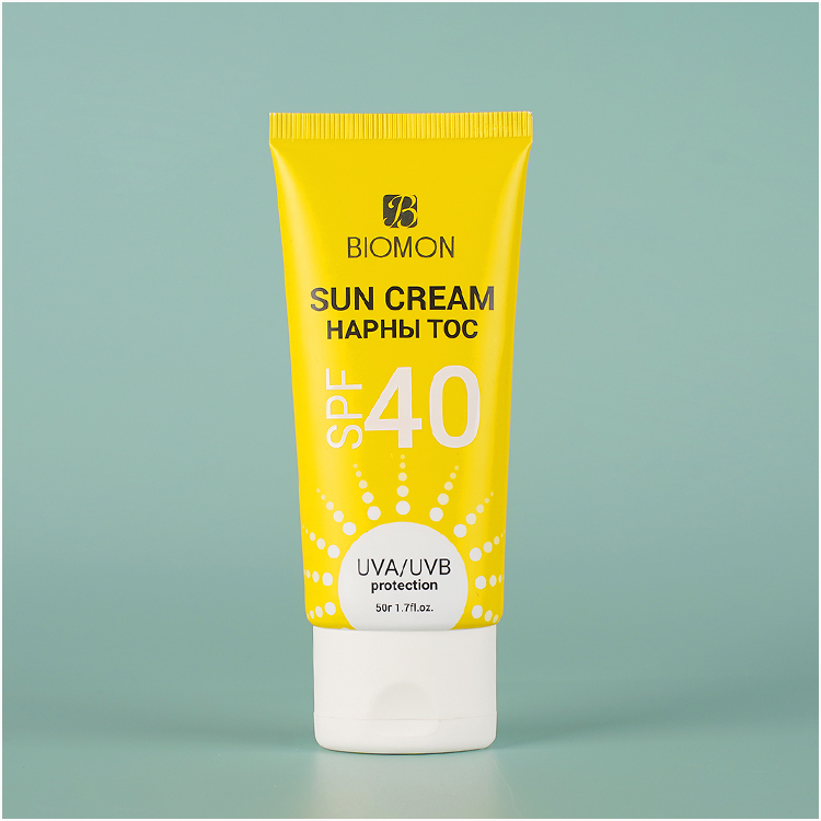 Sun Cream Facial Cleanser Packaging Cosmetic Tubes