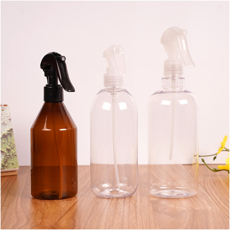 refillable pet bottle with spray pump for cosmetic