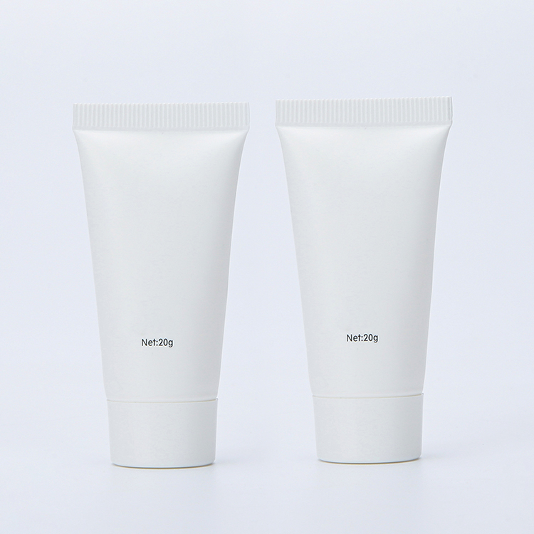 Huaxin OEM ODM100g 120g 150g Cosmetic Packaging Tube White Black Squeeze Tube For Facial Cleanser