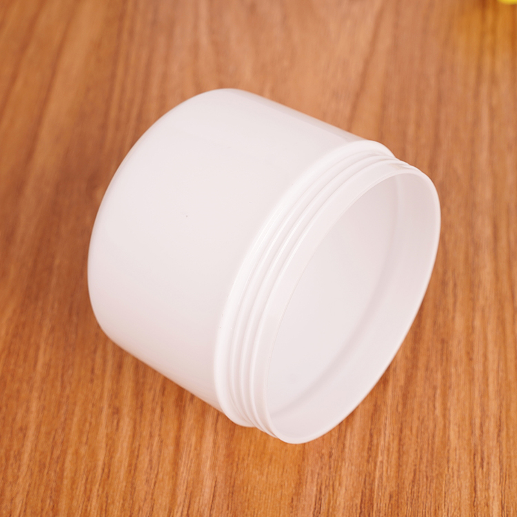 Round large -capacity cream mask container PP material wide -mouth jar packaging