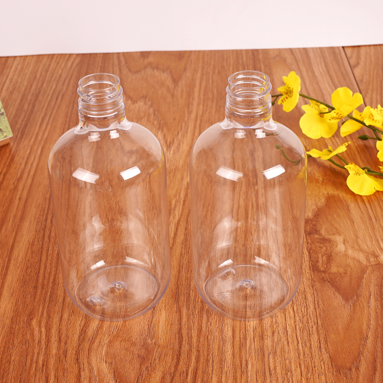 Round 100ml 1000ml Plastic PET Bottle for Packgaing