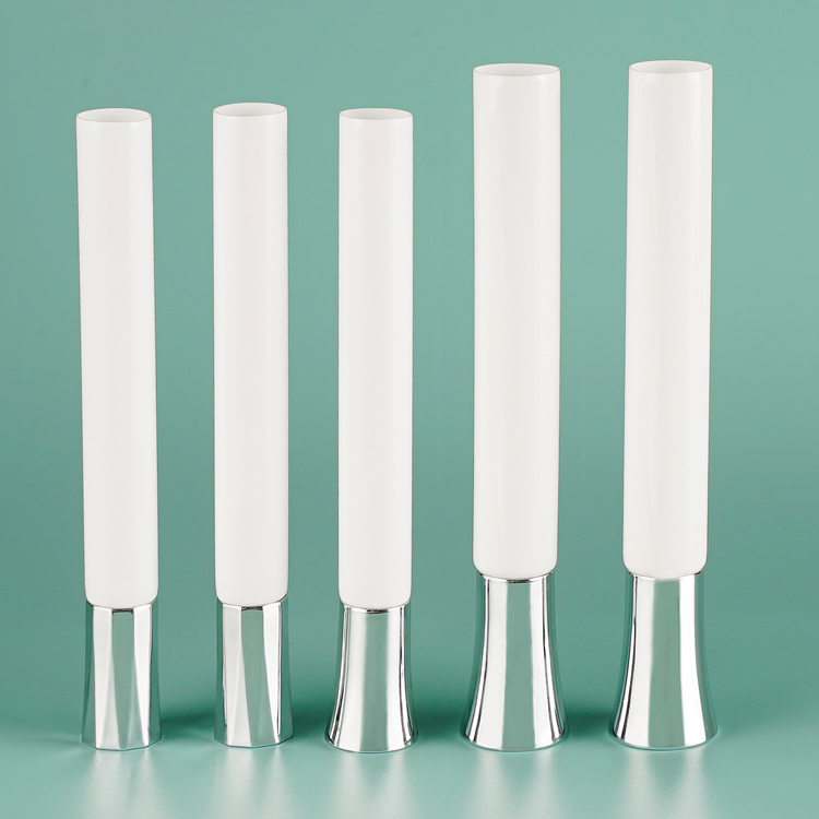 Round Biodegradable Cosmetic Tubes Cosmetic Packaging