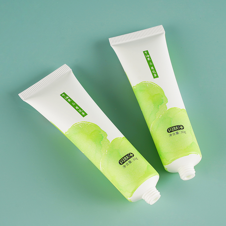 Plastic Squeeze Lotion Cosmetic Packaging Hand Cream Tube