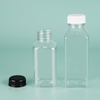 square 200ml plastic juice bottle for packgaing