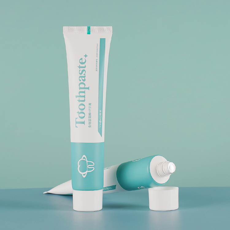 Eco Friendly Plastic Cosmetic Toothpaste Tube Packaging