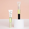 Huaxin OEM ODM 10ml 15ml small cosmetic packaging tube for lip gloss mascara eyeliner liquid makeup packaging soft tube